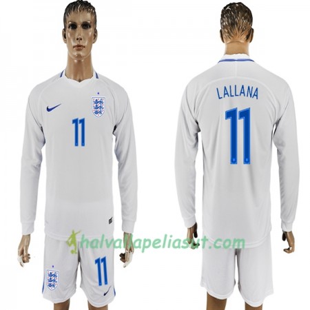 Jalkapallo Pelipaidat Englanti Lallana 11 World Cup 2018 Kotipaita Pitkähihainen